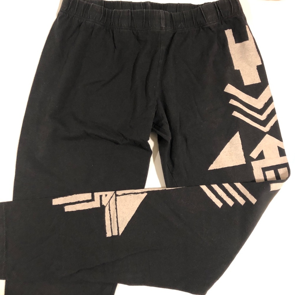 Black and Patterned Threads 4 Thought Leggings